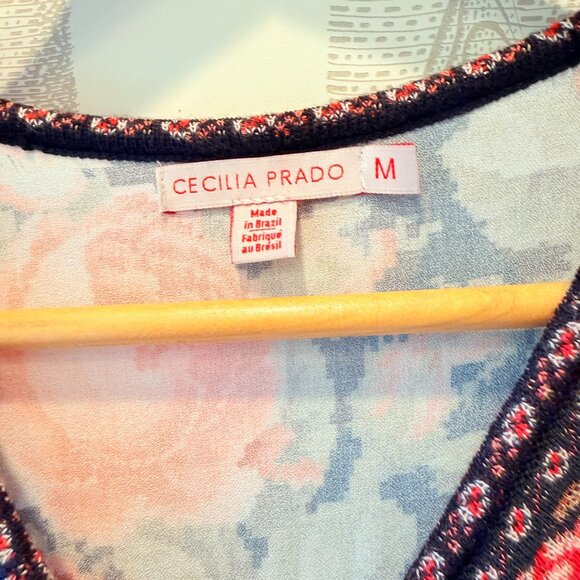 Anthropologie Cecilia Prado NWT Black Floral Maxi Dress Size Medium - Picture 3 of 9